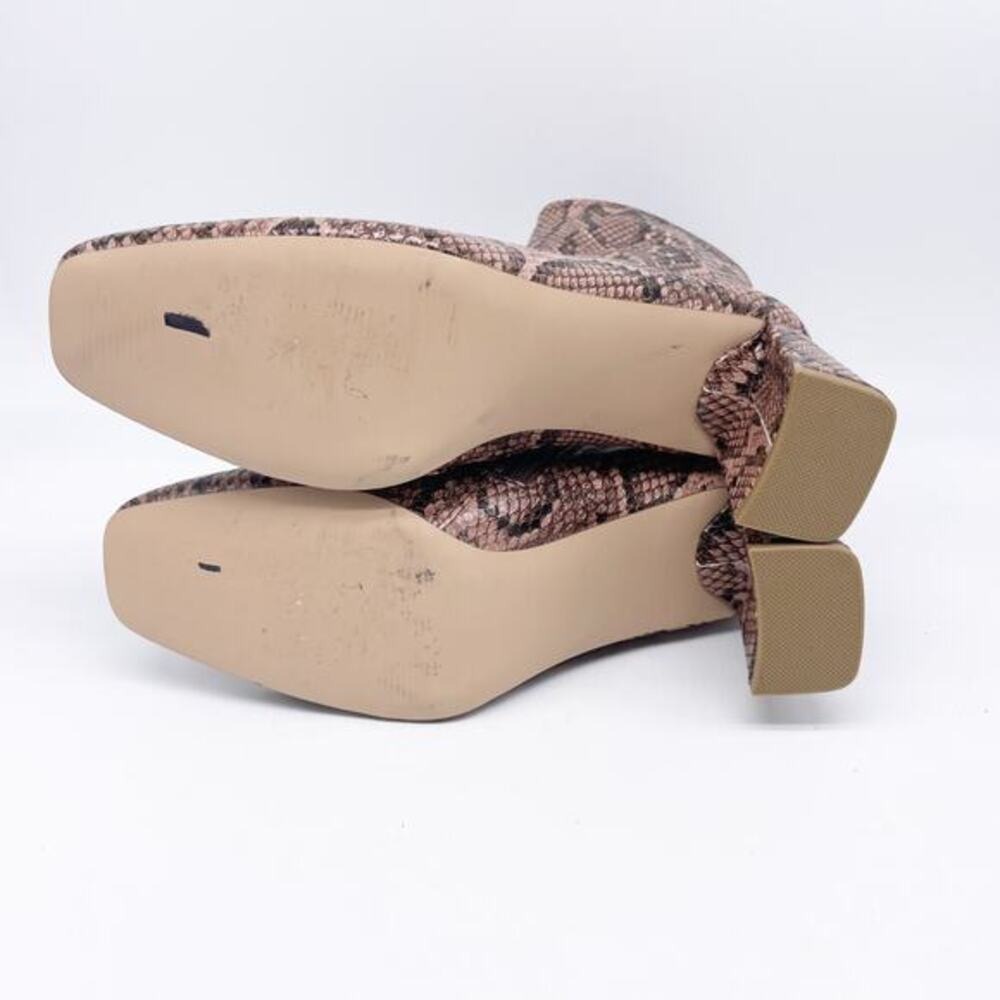 Steve Madden Women's Harli Ankle Boot Snake Print Size 7.5M‎ - Picture 9 of 9
